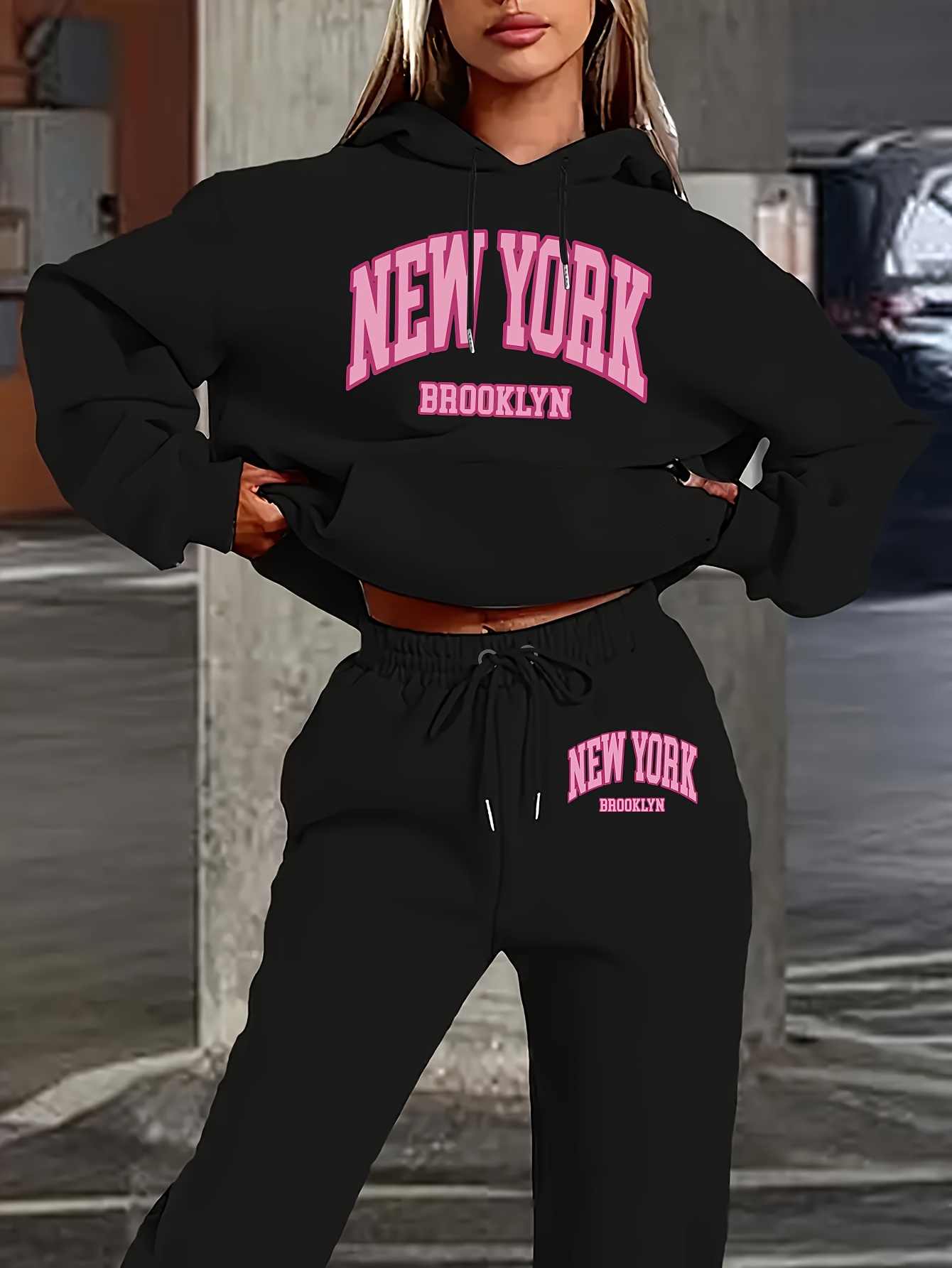 Ensemble de vêtements pour fem - Streetwear Hoodie avis et prix