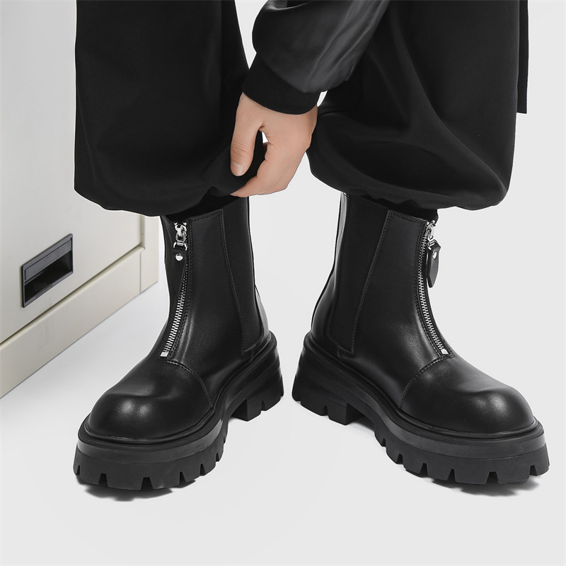 Hommes bottes Chelsea Pu cuir  - Chelsea Boots Men avis et prix