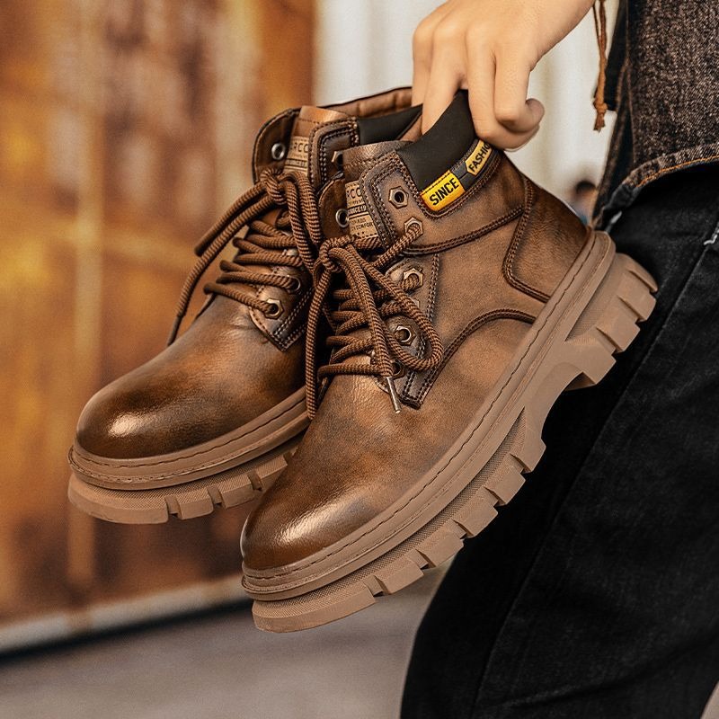 Vintage hommes plate-forme bot - Chelsea Boots Men avis et prix