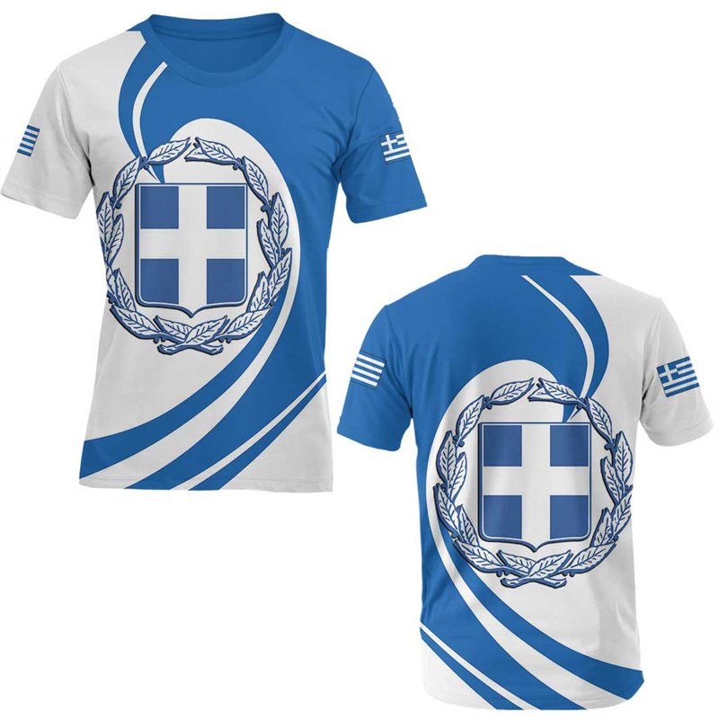 T-shirt graphique imprimé en 3 - Men'S Fashion Greece avis et prix