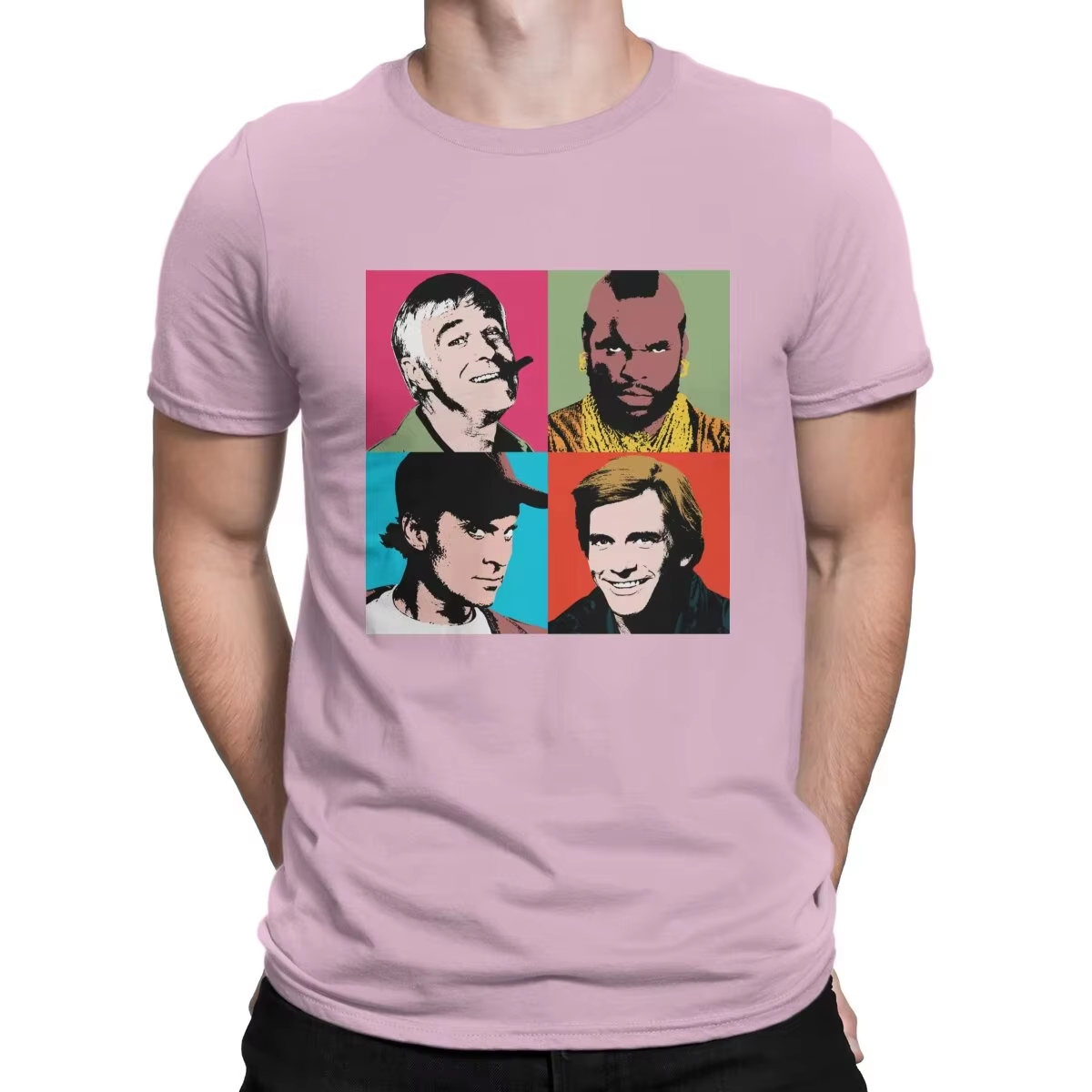 T-shirt A-Team pour hommes, co - Mens Fashion In The 80S avis et prix