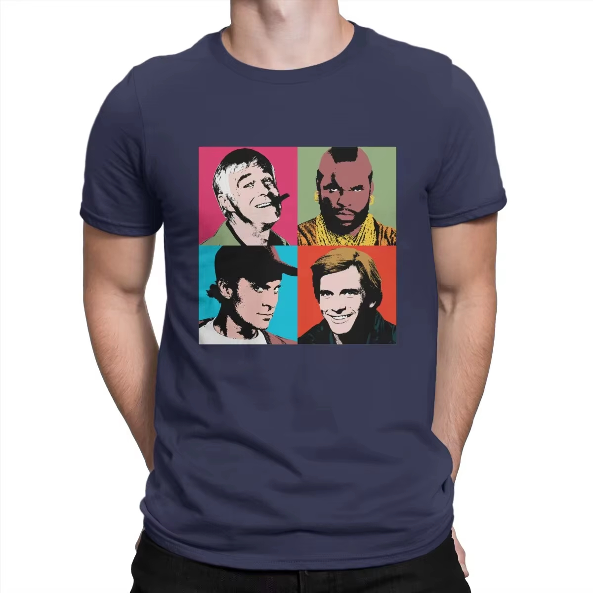 T-shirt A-Team pour hommes, co - Mens Fashion In The 80S avis et prix