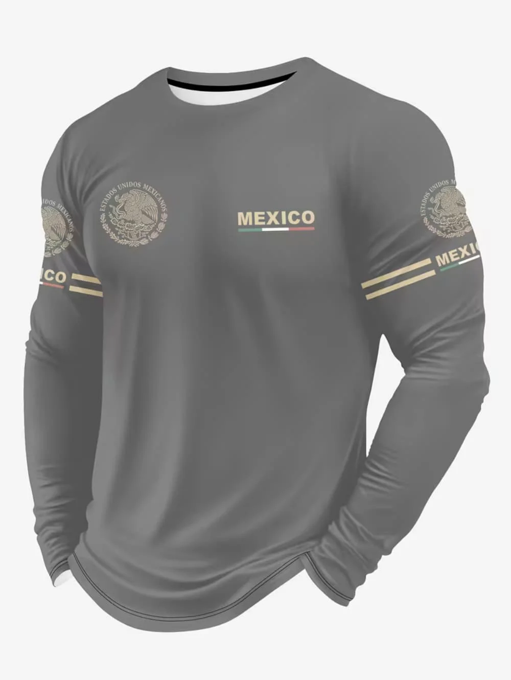 T-shirt imprimé aigle du Mexiq - Men'S Fashion Advice avis et prix