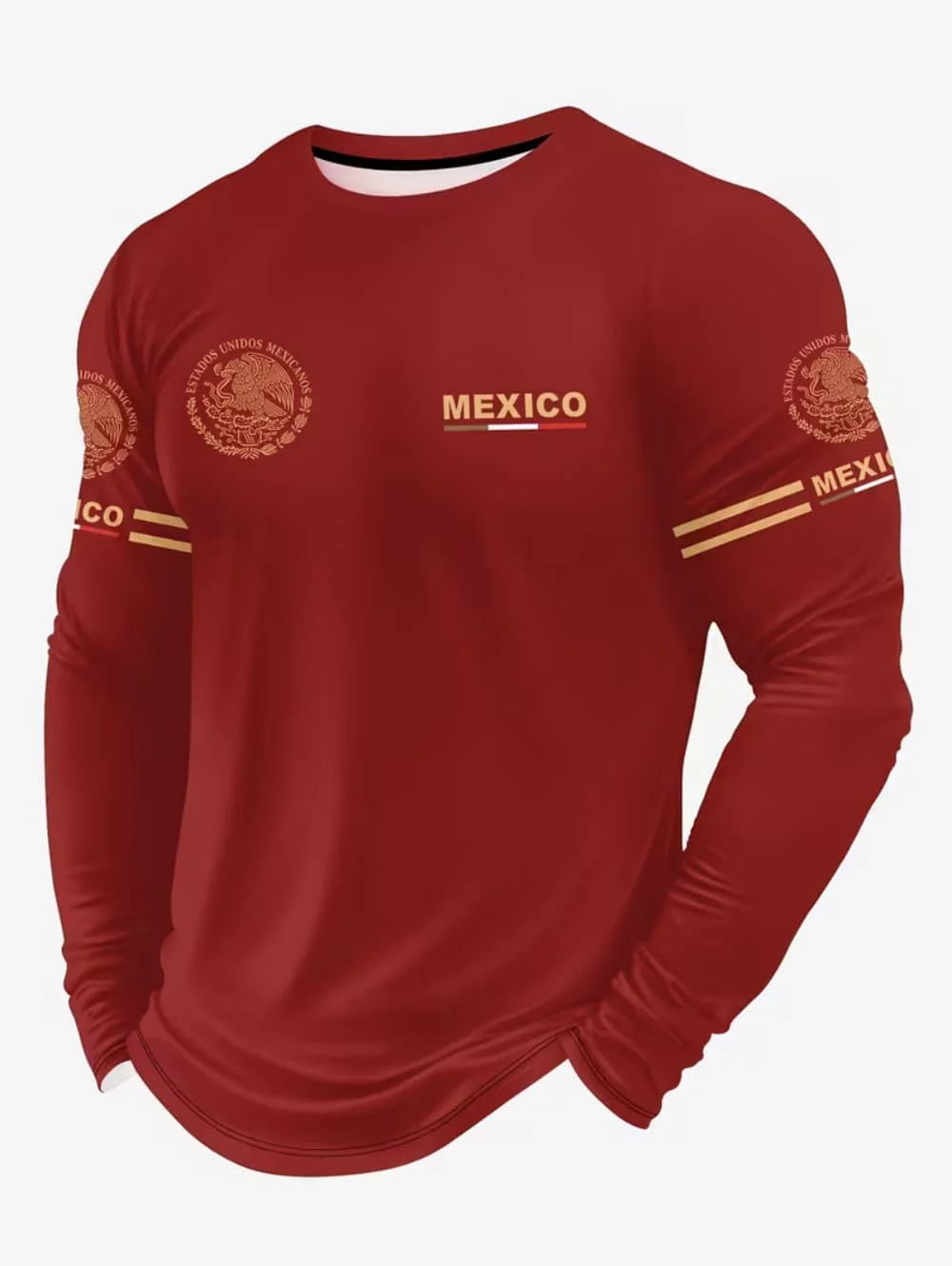 T-shirt imprimé aigle du Mexiq - Men'S Fashion Advice avis et prix