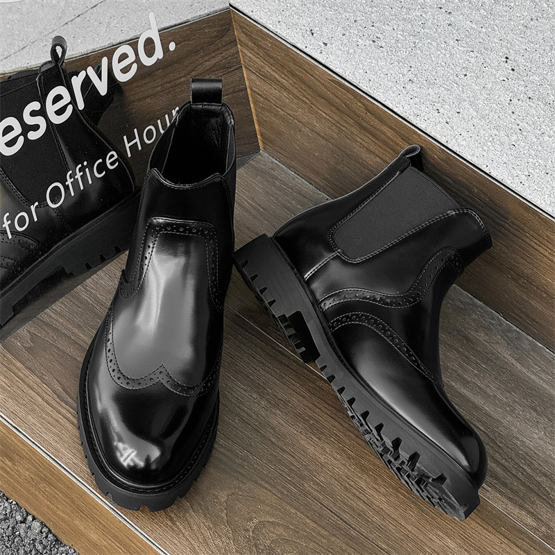 Grande taille hommes mode fête - Chelsea Boots Men avis et prix