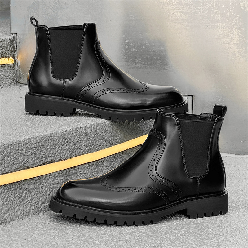 Grande taille hommes mode fête - Chelsea Boots Men avis et prix