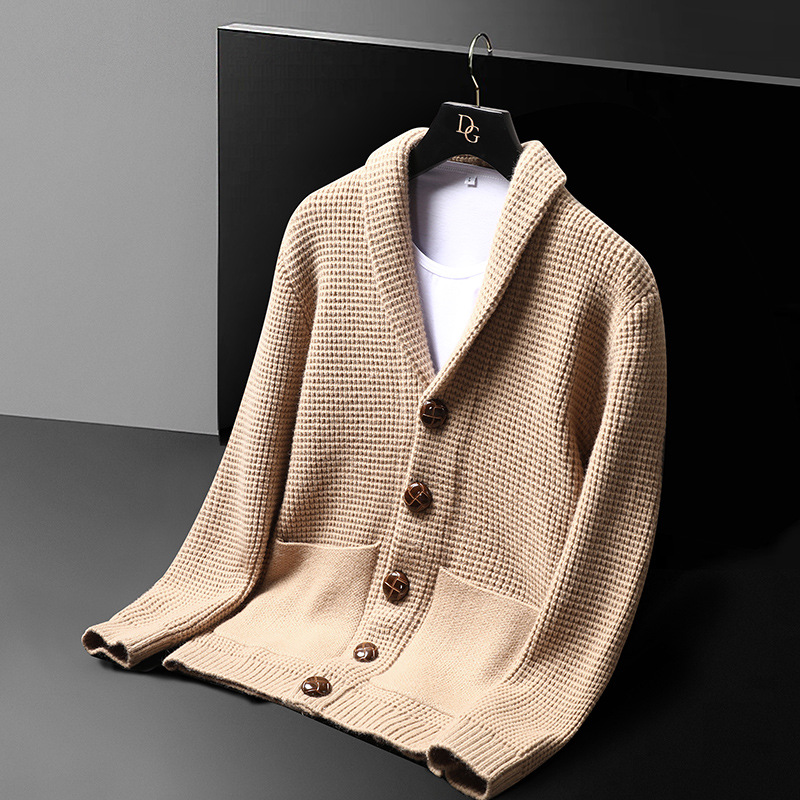 Veste en tricot de luxe haut d - Mens Fashion Mullet avis et prix