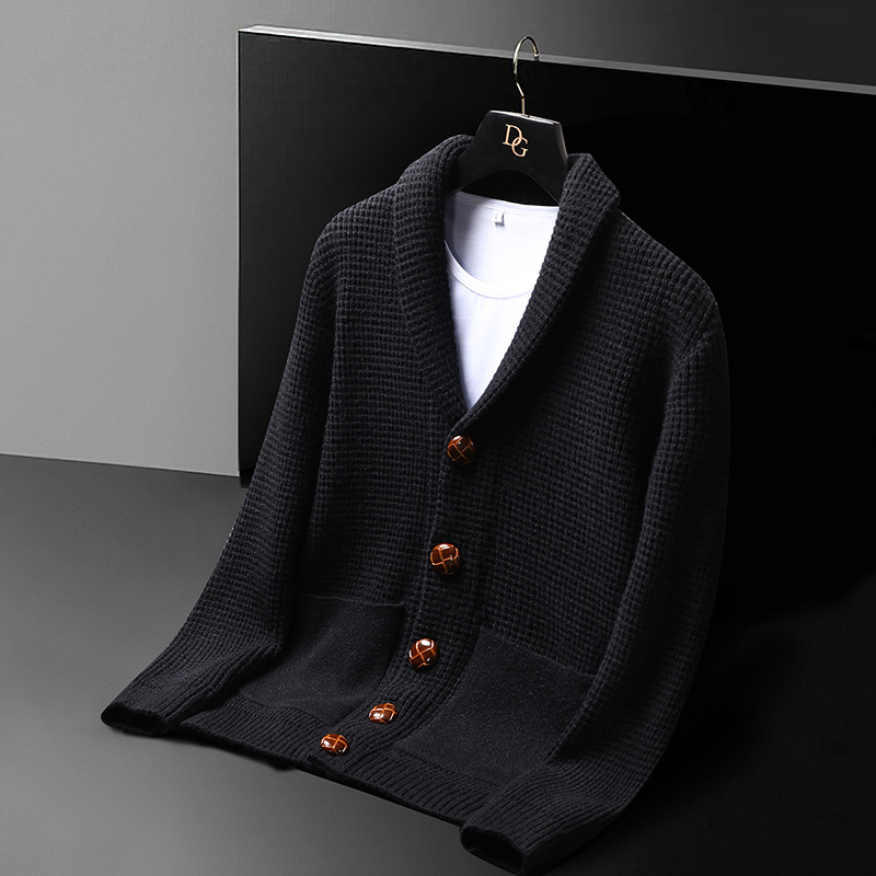 Veste en tricot de luxe haut d - Mens Fashion Mullet avis et prix