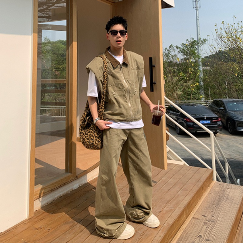 Ensemble décontracté et tendan - Mens Fashion Vest avis et prix