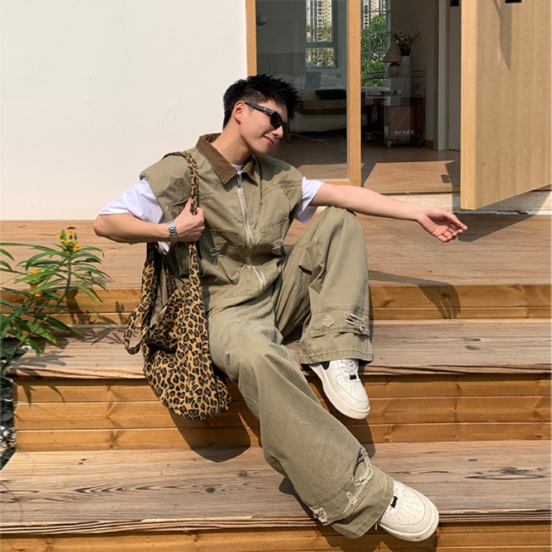 Ensemble décontracté et tendan - Mens Fashion Vest avis et prix