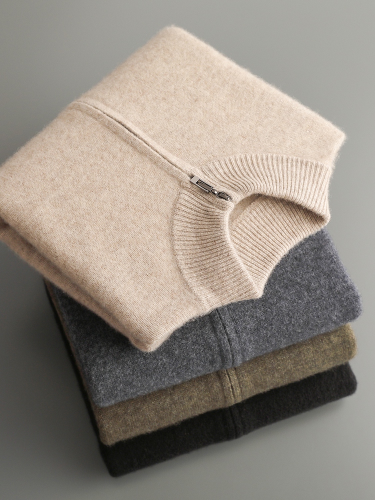 Cardigans en tricot pour homme - Men'S Fashion Zip Sweater avis et prix
