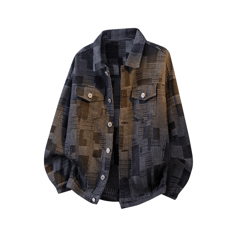 Veste en jean délavé pour homm - Mens Fashion Denim Jacket avis et prix