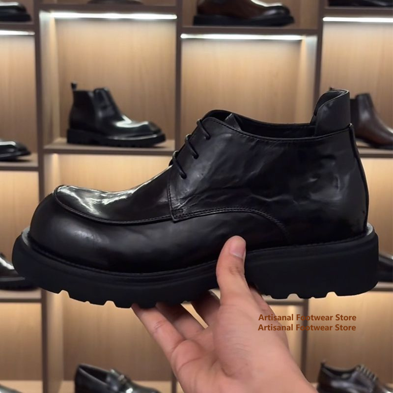 Bottines Chelsea en cuir noir  - Chelsea Boots Men avis et prix