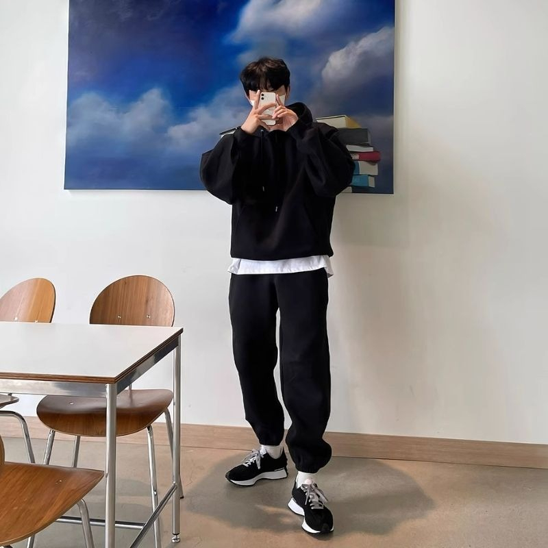 Ensemble de survêtement en mol - Streetwear Hoodie avis et prix
