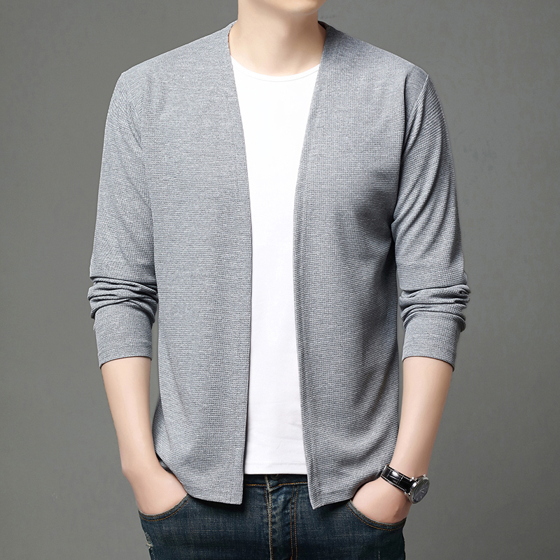 Cardigan en tricot de couleur  - Men'S Fashion Zip Sweater avis et prix