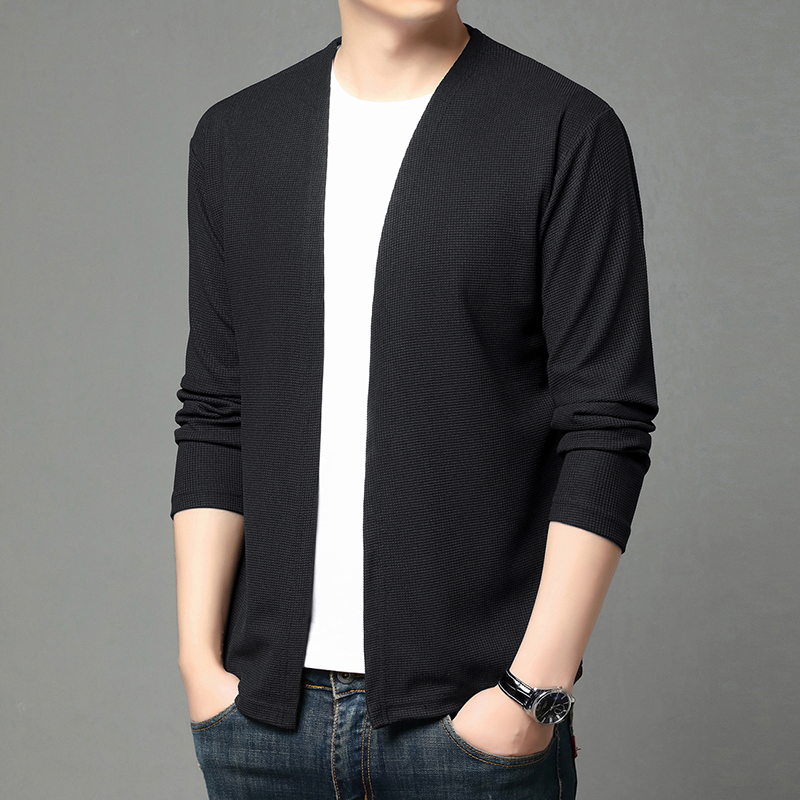 Cardigan en tricot de couleur  - Men'S Fashion Zip Sweater avis et prix