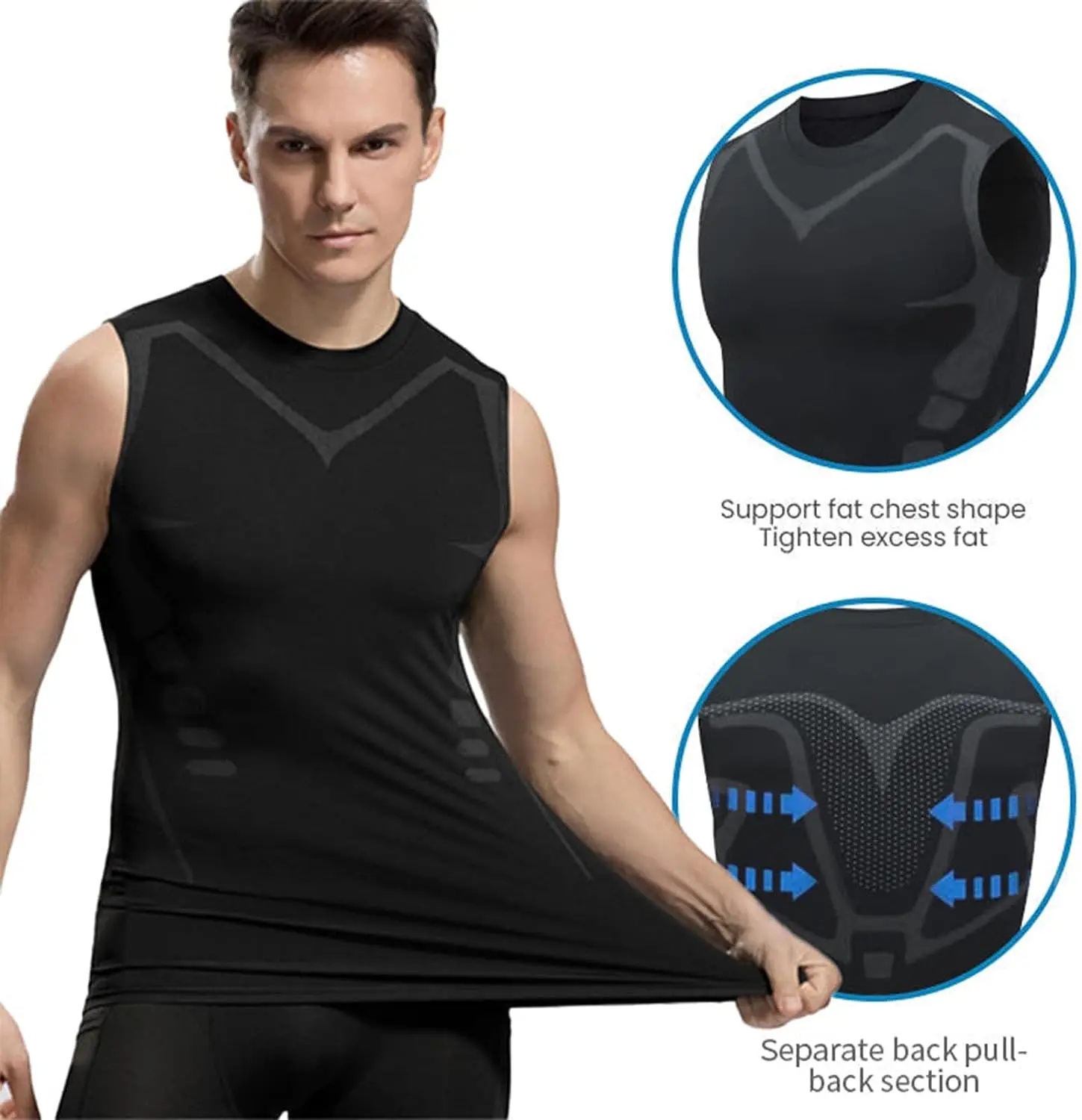 Débardeur de compression pour  - Mens Fashion Vest avis et prix