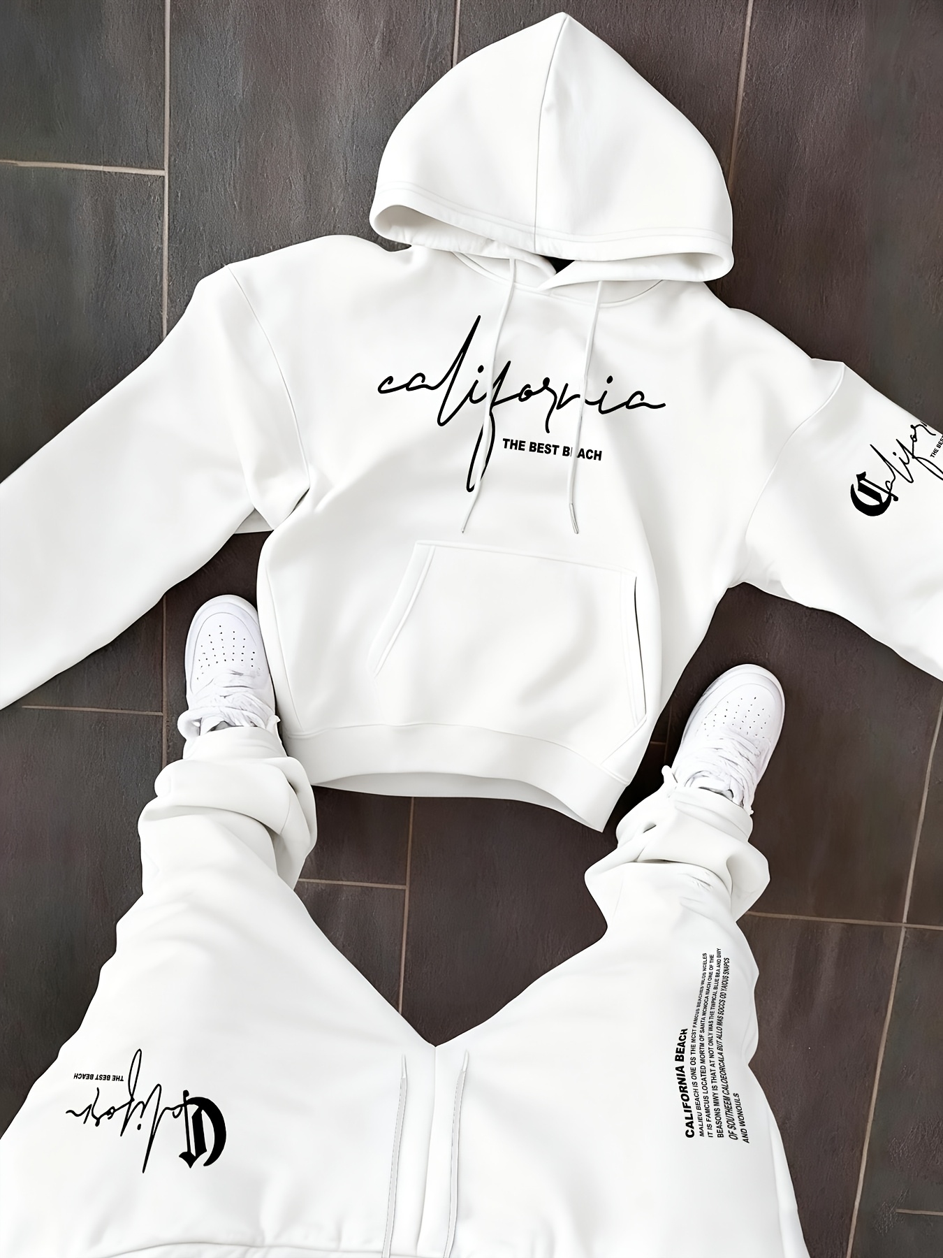 Ensemble 2 pièces homme : Surv - Streetwear Hoodie avis et prix