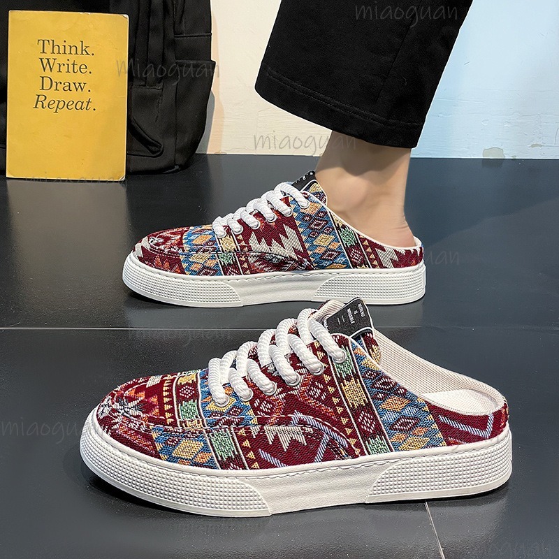 Chaussures en toile pour homme - Mens Fashion Mullet avis et prix