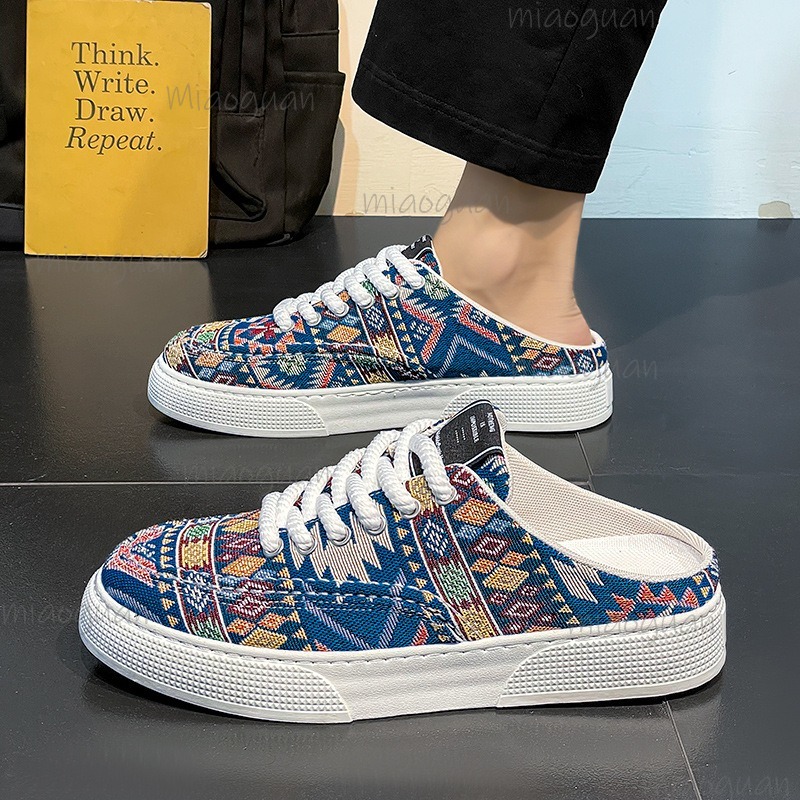 Chaussures en toile pour homme - Mens Fashion Mullet avis et prix