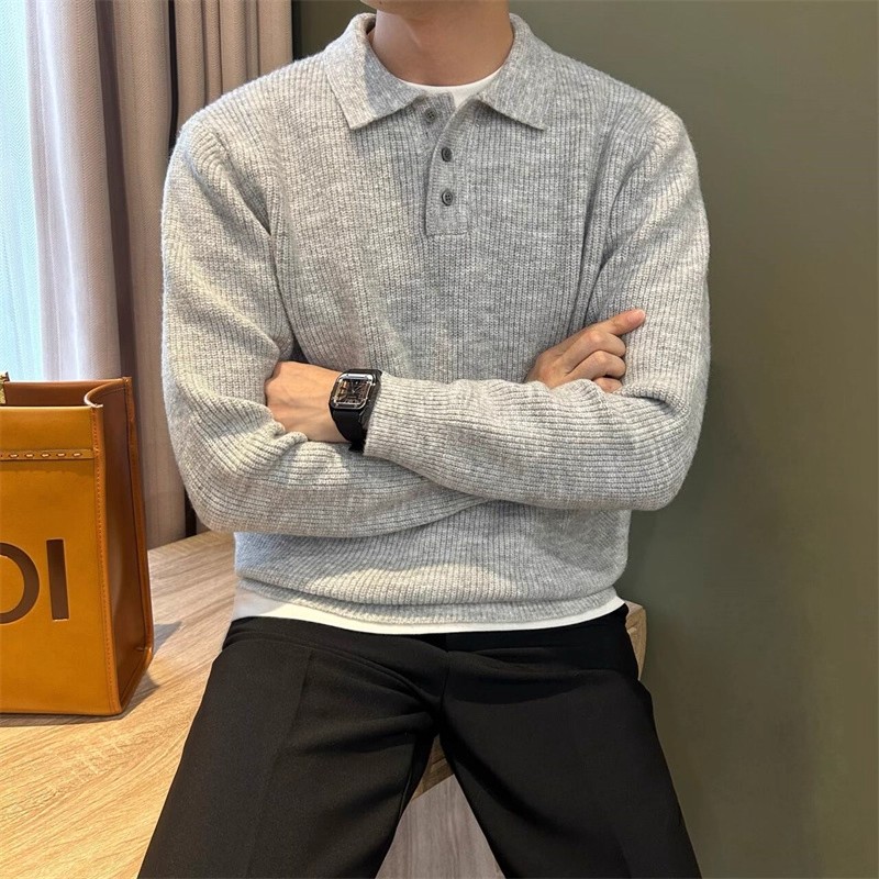 Pull en maille pour homme, pul - Men'S Fashion Korea avis et prix
