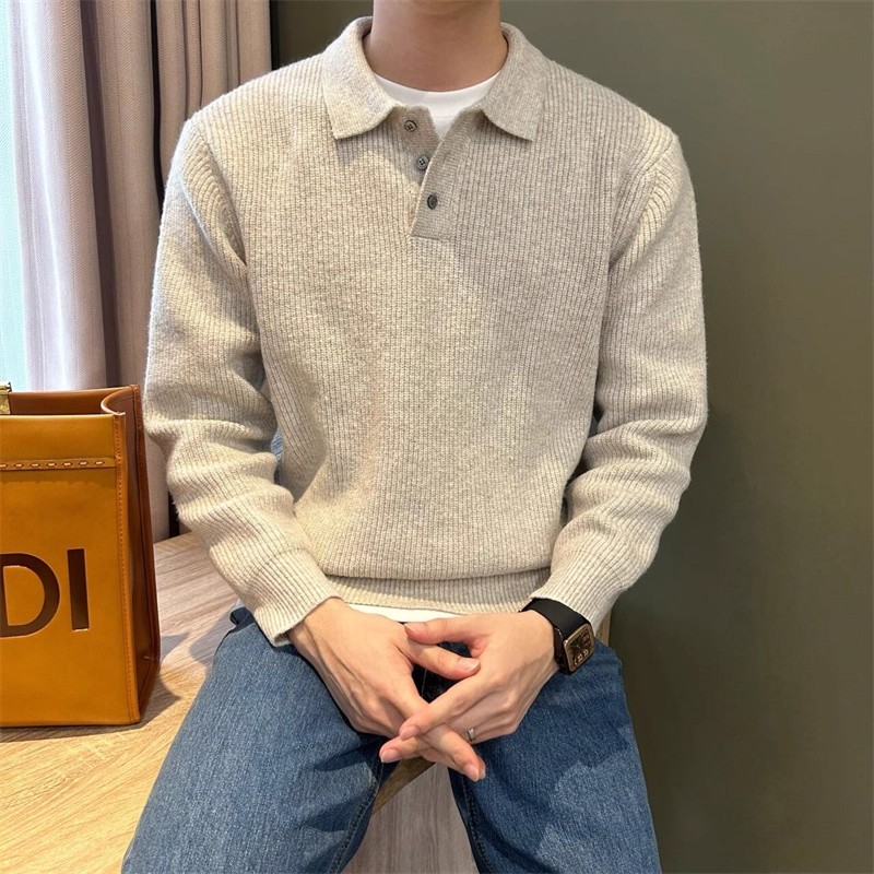 Pull en maille pour homme, pul - Men'S Fashion Korea avis et prix