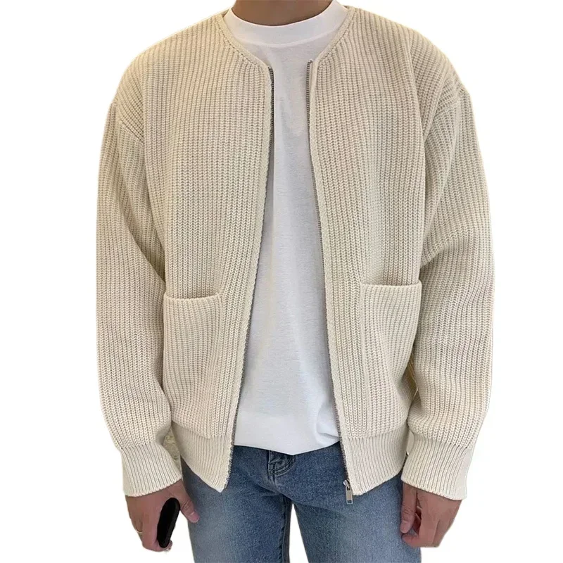 Automne 2026 Pull-cardigan en  - Men'S Fashion Zip Sweater avis et prix