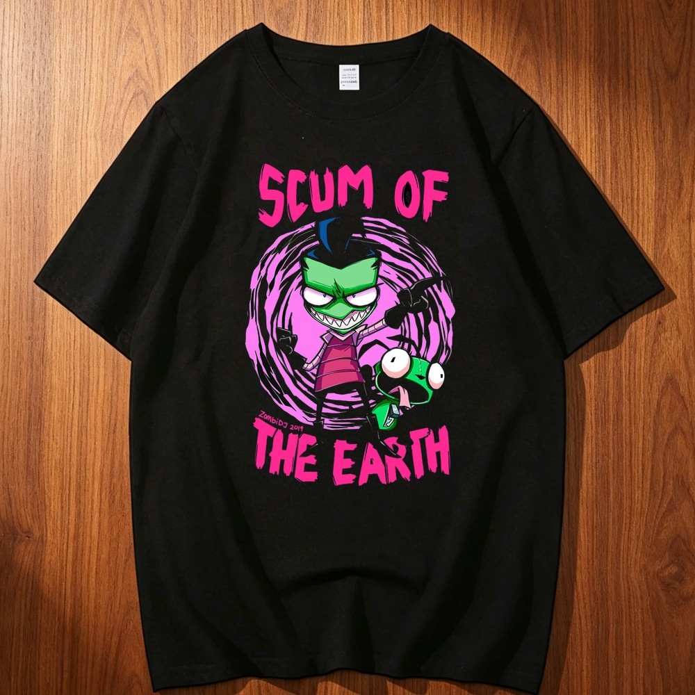 T-shirt en coton Invader Zim,  - Men'S Fashion University avis et prix