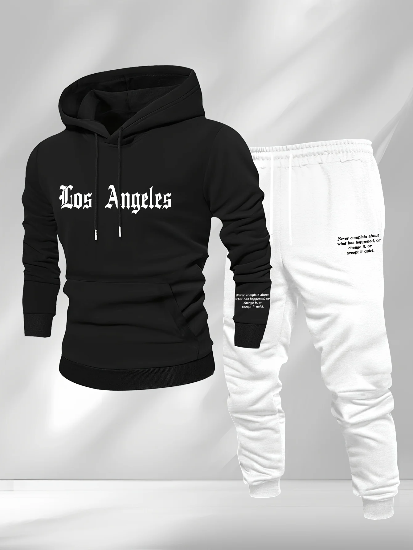 Ensemble de survêtement 2 pièc - Streetwear Hoodie avis et prix