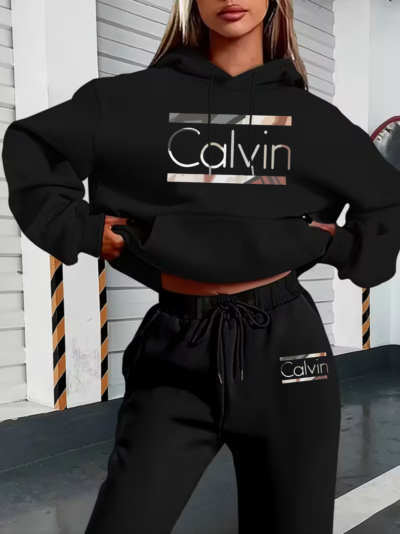 Ensemble survêtement 2 pièces  - Streetwear Hoodie avis et prix