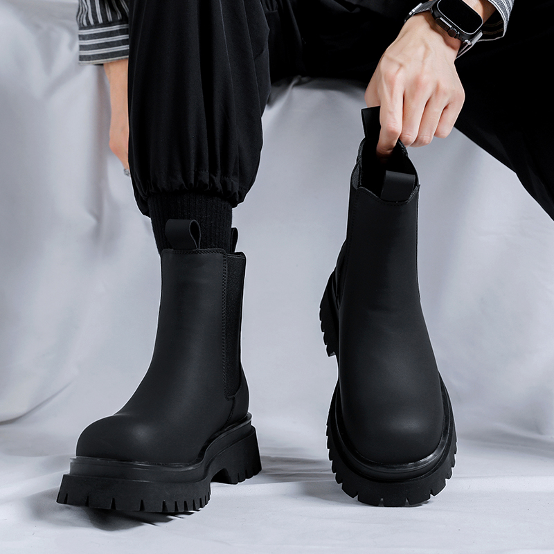 Bottes Chelsea montantes noire - Chelsea Boots Men avis et prix
