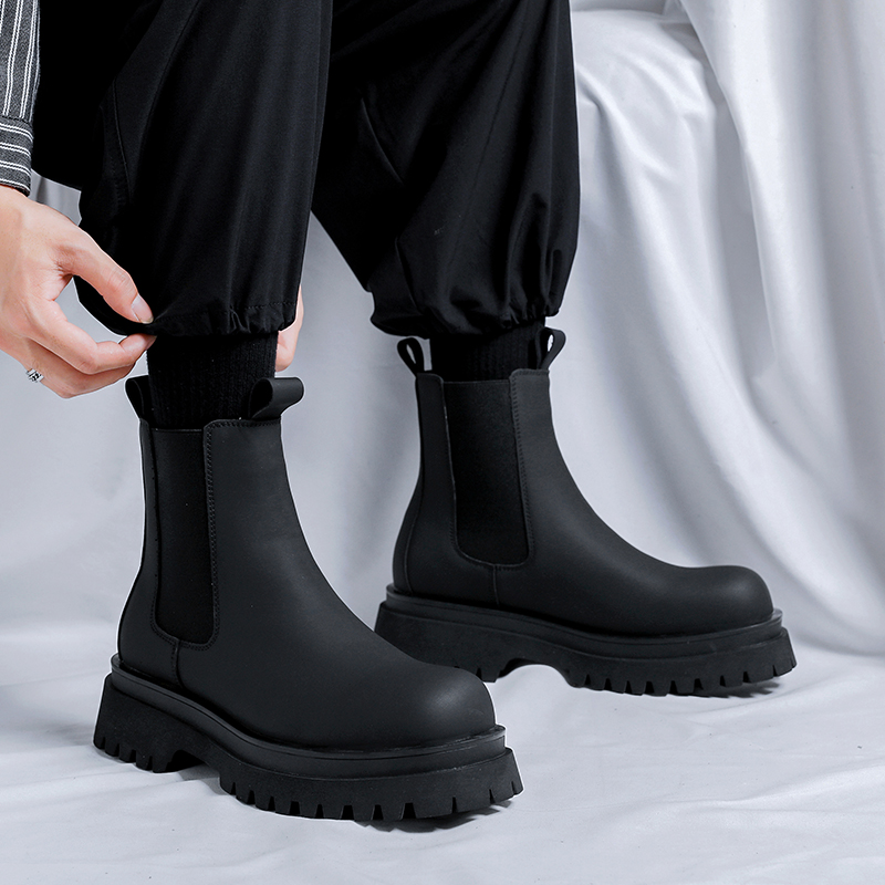 Bottes Chelsea montantes noire - Chelsea Boots Men avis et prix