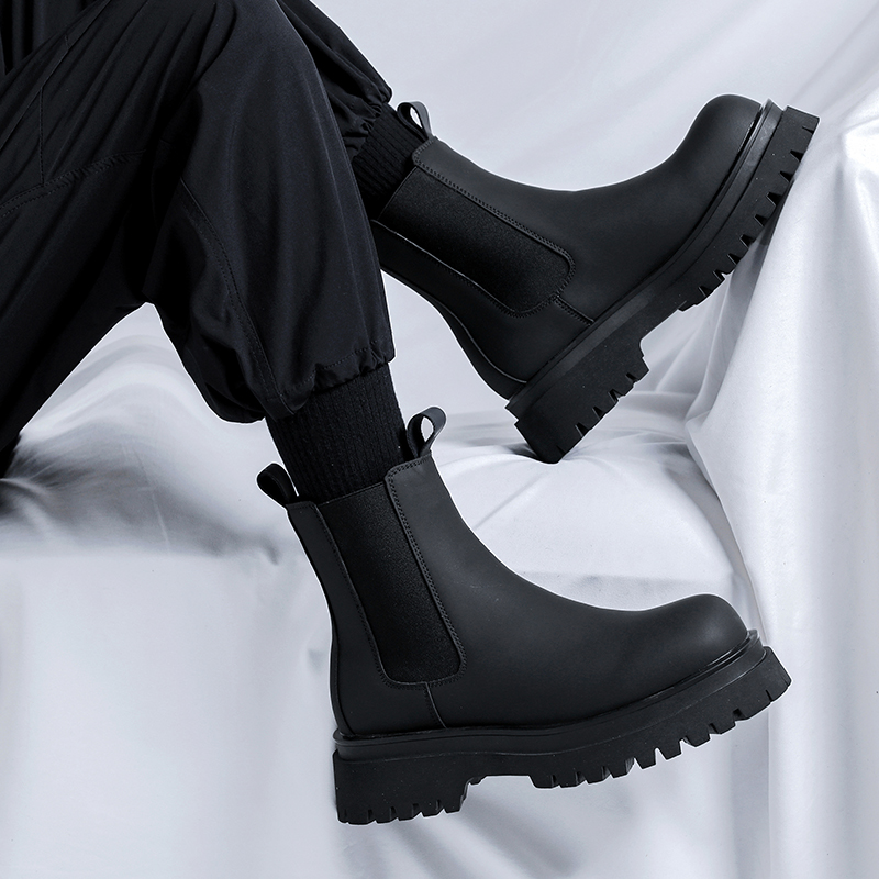 Bottes Chelsea montantes noire - Chelsea Boots Men avis et prix