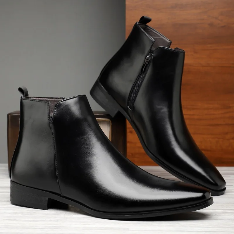 Nouvelles bottes pour hommes c - Chelsea Boots Men avis et prix