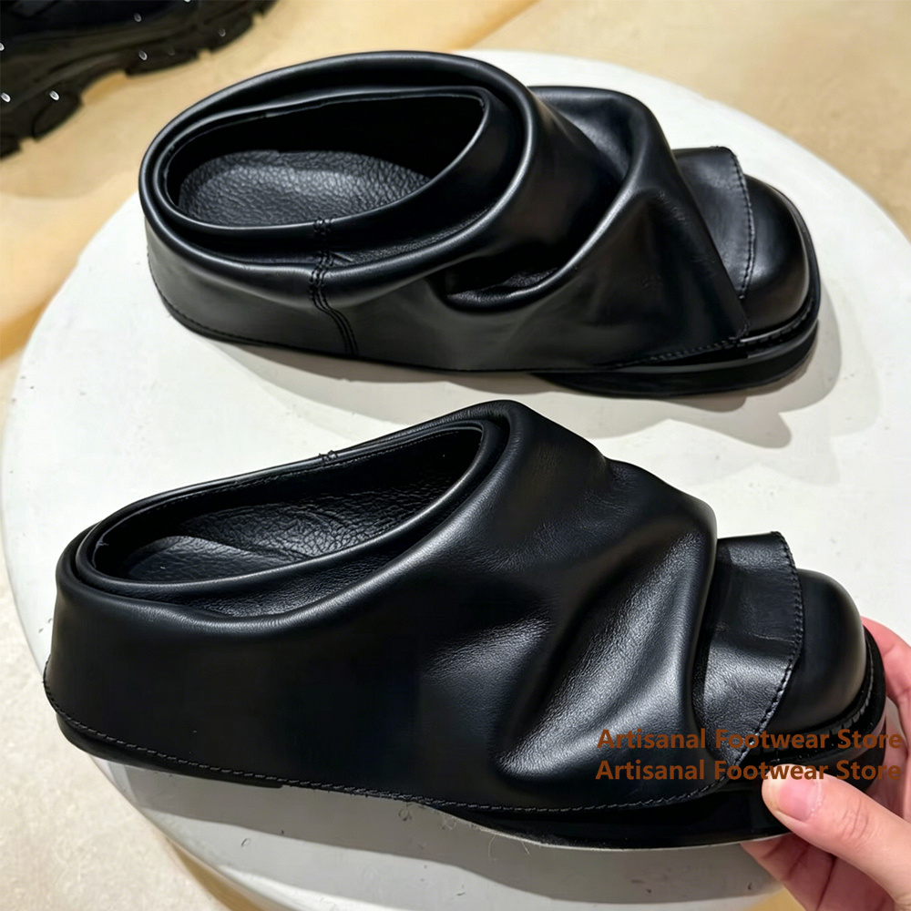 Mules à enfiler en cuir souple - Mens Fashion Mullet avis et prix